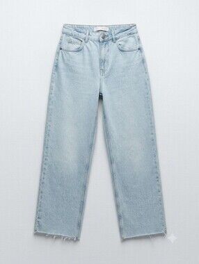 Zara distressed denim collection jeans